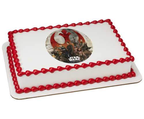 Disney - Star Wars™: Rogue One Rebels Unite PhotoCake® Image