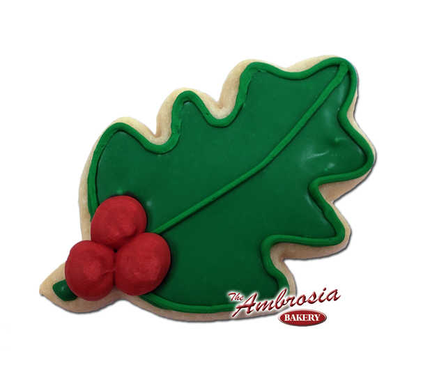 Mistletoe Cutout Cookie