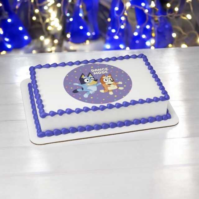 Bluey Dance Mode PhotoCake® Edible Image® Cake