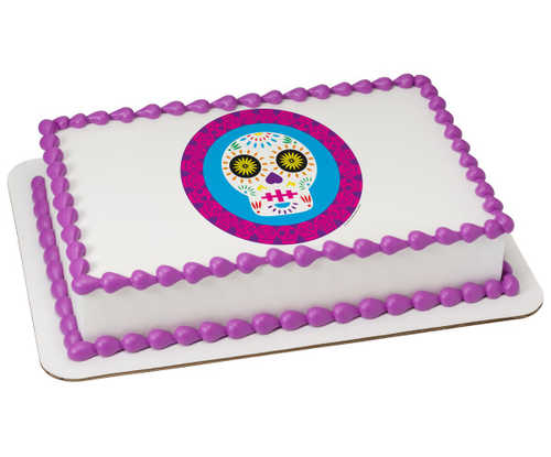 Luis Fitch™ Dia de los Muertos PhotoCake® Image - Guy