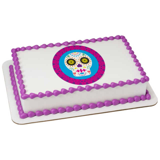Luis Fitch™ Dia de los Muertos PhotoCake® Image - Guy