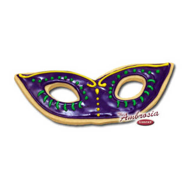Mardi Gras Mask Cut-Out-Cookie #1 