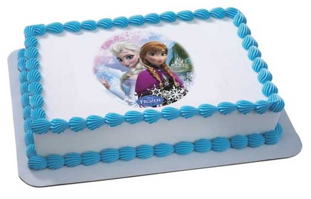 Disney FROZEN - Sisters Edible PhotoCake® 