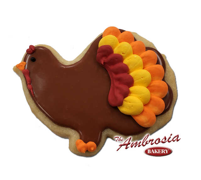 Turkey Cut-Out Cookie.
