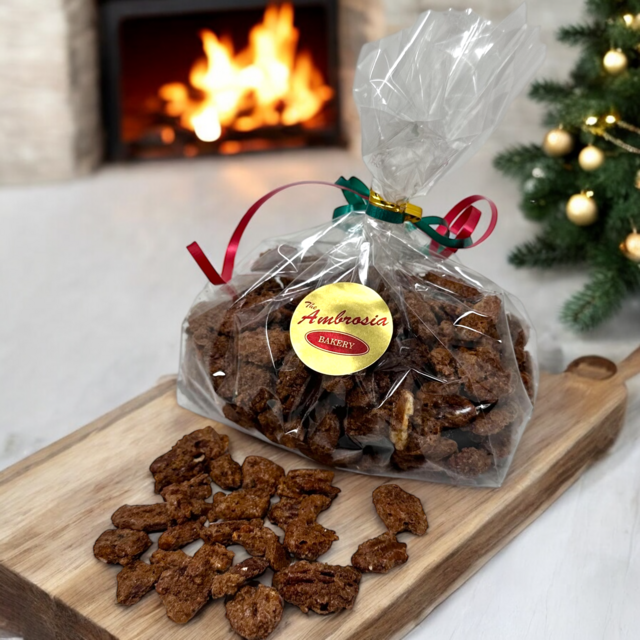 Ambrosia Roasted Pecans (10 Ounce Bag)