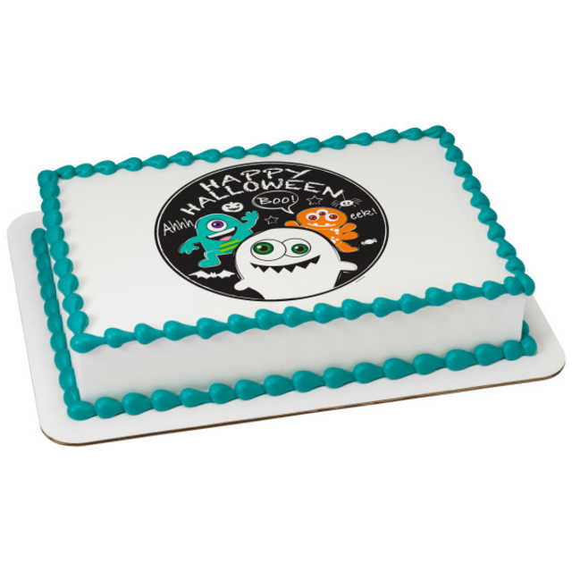 Doodle Monster PhotoCake® Image