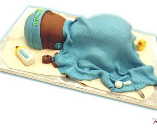 3-D Fondant Baby
