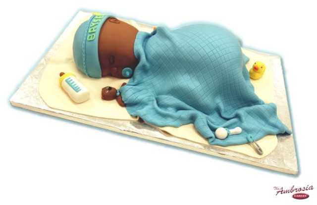 3-D Fondant Baby