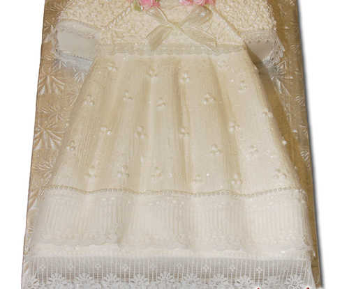 Buttercream Christening Gown