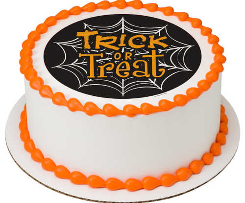 Trick or Treat Web PhotoCake® Image