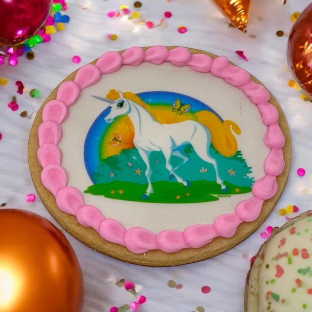 Unicorn Edible Image PhotoCake® Cookies (12 Cookies) 