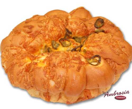 Pull-A-Part Bread with Cheese & Jalapenos