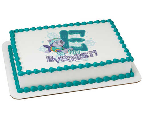 PAW Patrol E is for Everest PhotoCake® Image