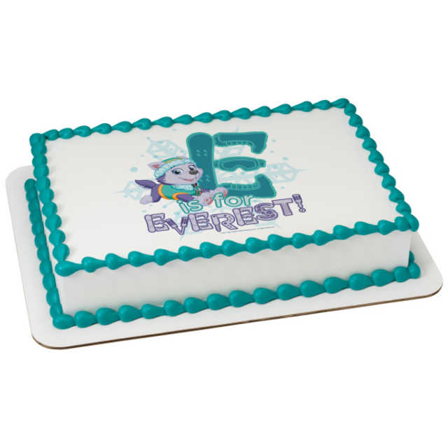 PAW Patrol E is for Everest PhotoCake® Image