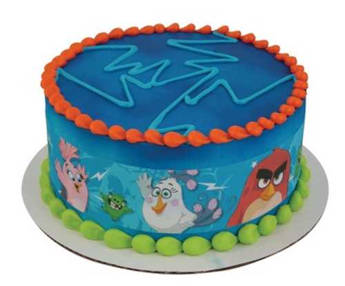 Angry Birds Better, Faster, Angrier PhotoCake® Image Strips