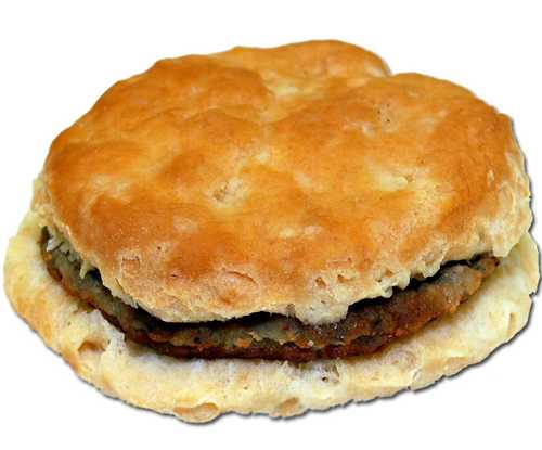 Sausage Patty Biscuit