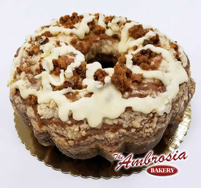 Carrot Cake & Cream Cheese Pound Cake