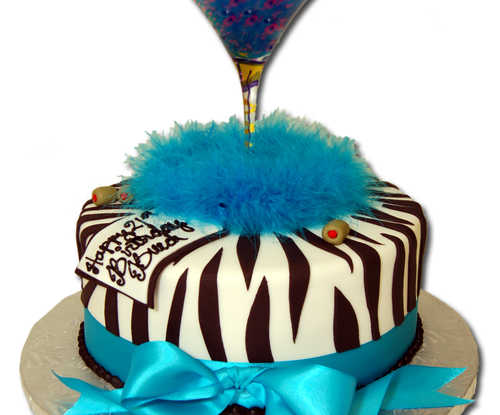 Cheers! Martini Glass