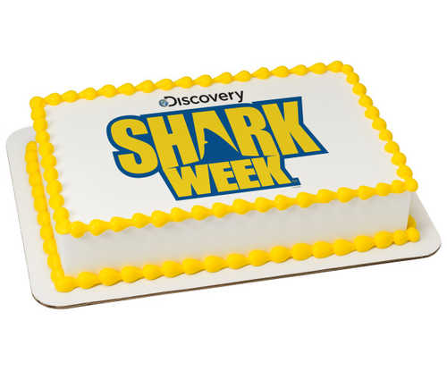 Discovery Shark Week PhotoCake® Image