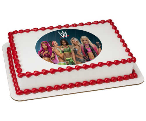 WWE Divas PhotoCake® Image