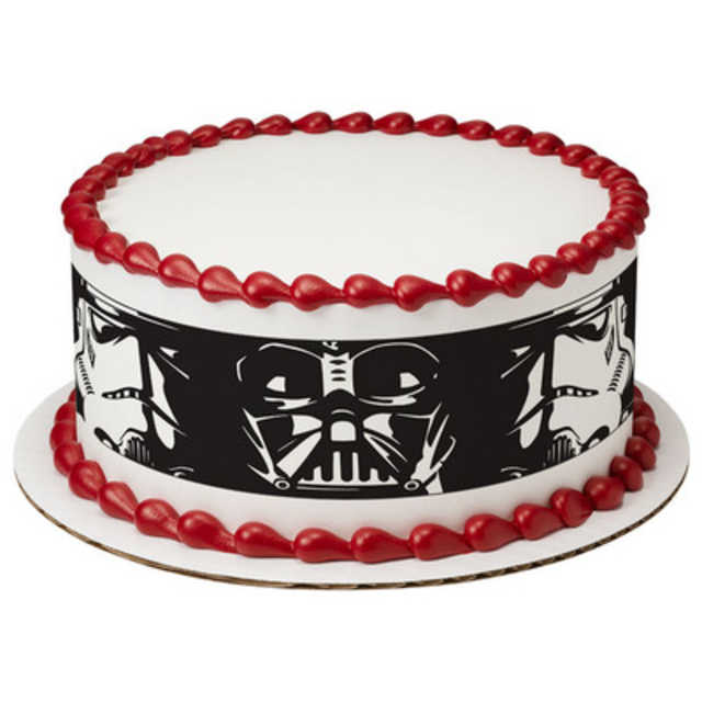 Star Wars Darth Vader & Stormtroopers PhotoCake® Image Strips