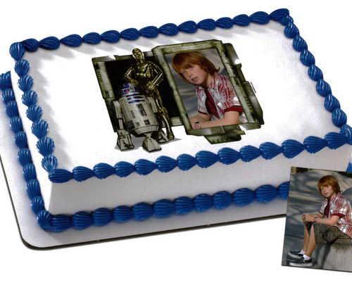 Disney - STAR WARS, R2D2 and C3PO PhotoCake® Frame