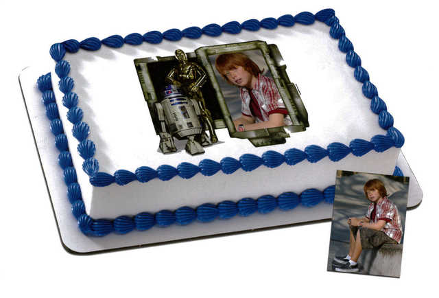 Disney - STAR WARS, R2D2 and C3PO PhotoCake® Frame