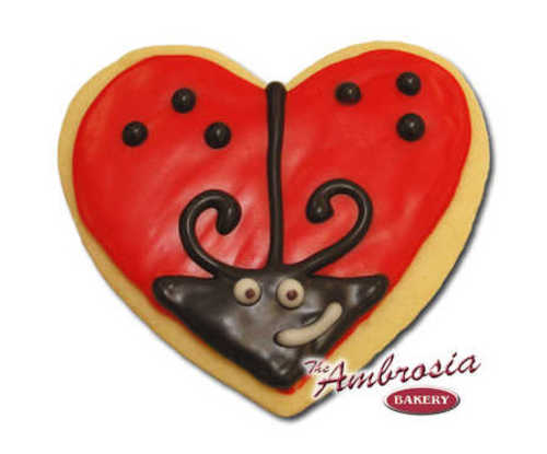 Love Bug Cut-Out Cookie