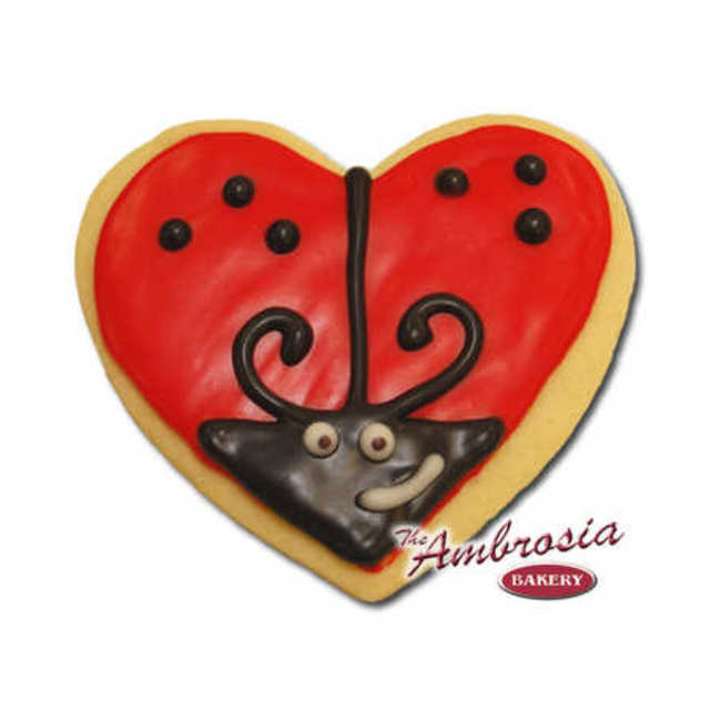 Love Bug Cut-Out Cookie