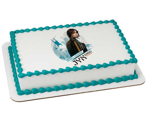 Disney -Star Wars™: Rogue One Rebel Leader PhotoCake® Image