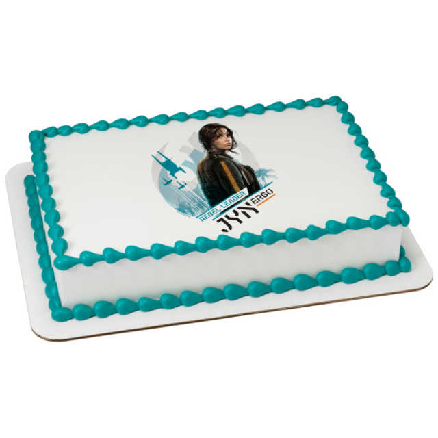 Disney -Star Wars™: Rogue One Rebel Leader PhotoCake® Image