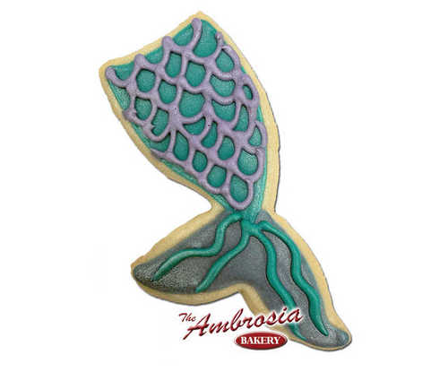 Mermaid Tale Decorated Cookie