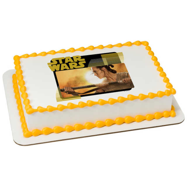 Disney - Star Wars™: The Force Awakens Rey PhotoCake® Image