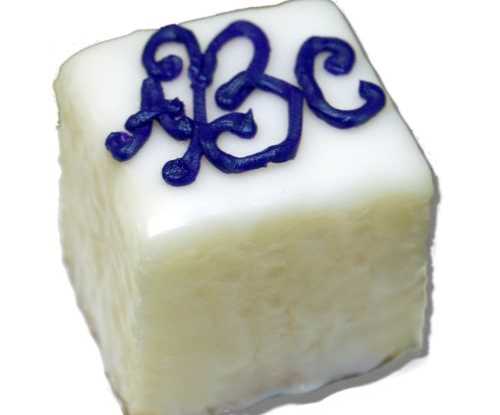 Petit Four - Monogram Initials
