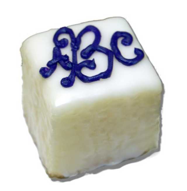 Petit Four - Monogram Initials