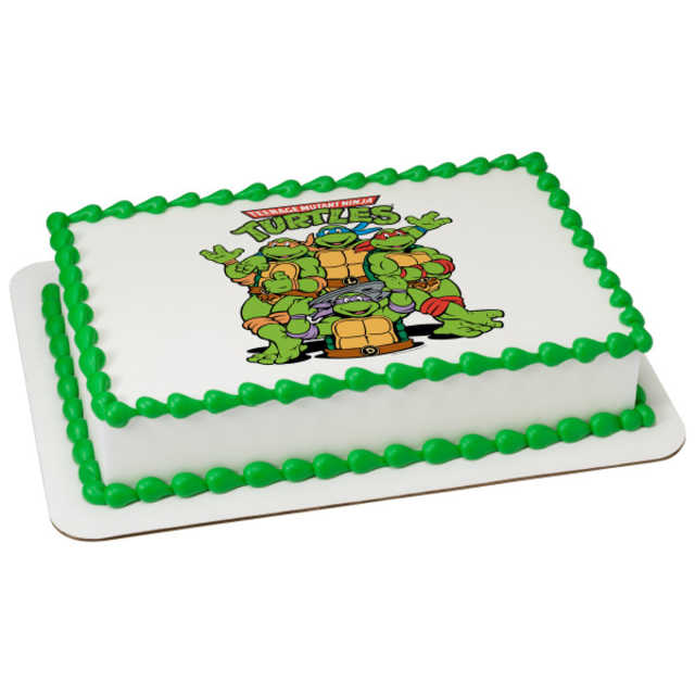 Teenage Mutant Ninja Turtles Out of the Sewer PhotoCake® (copy)