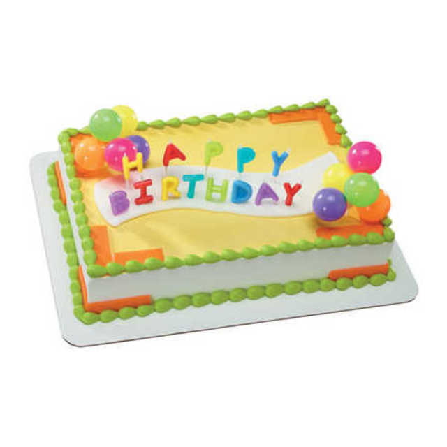 Happy Birthday Candles - Neon