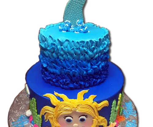 My Little Mermaid Cake