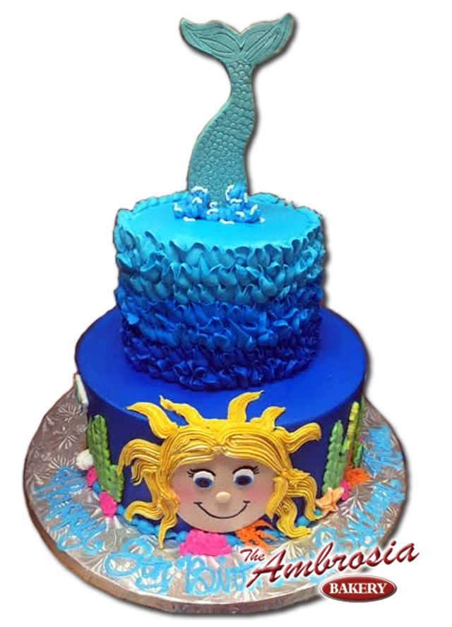 My Little Mermaid Cake