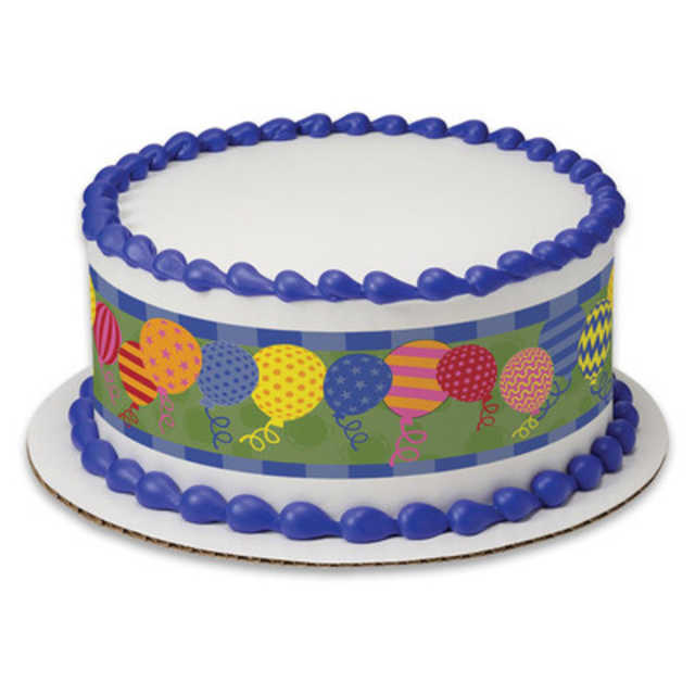 Balloons PhotoCake® Image Strips