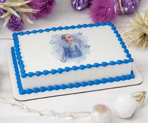 Disney Frozen II Elsa PhotoCake® Edible Image®