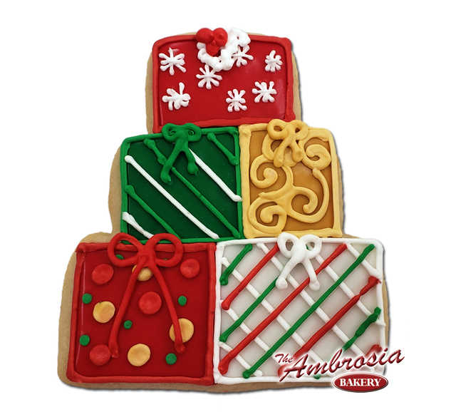 Christmas Presents Cutout Cookie