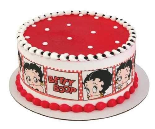 Betty Boop Movie Star PhotoCake® Image Strips