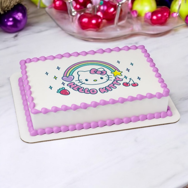 Hello Kitty® It's a Hello Kitty® Day! PhotoCake® Edible Image®