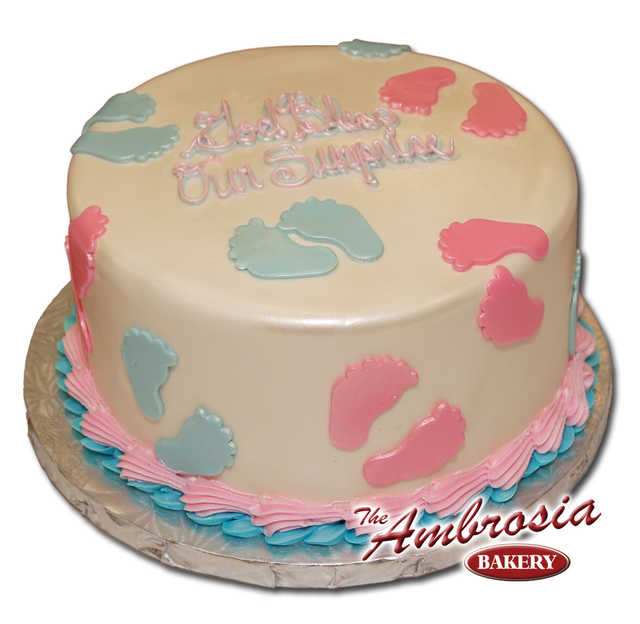 Fondant Baby Feet Reveal