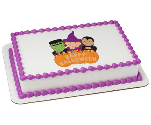 Trick or Treaters PhotoCake® Image