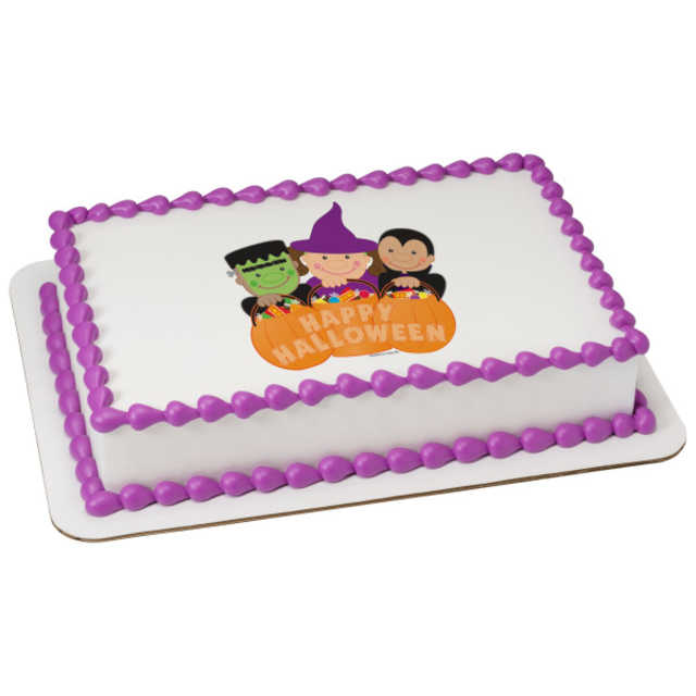 Trick or Treaters PhotoCake® Image