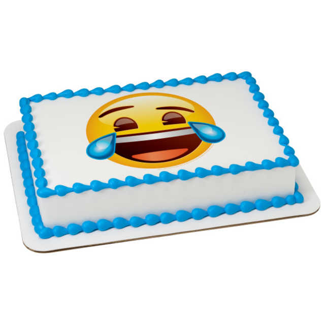 Emoji Tears of Joy PhotoCake® Image