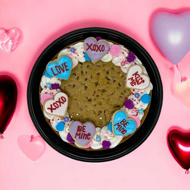 Cookie Cake with Decorated Cookies