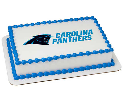 NFL - Carolina Panthers Team PhotoCake® Edible Image®